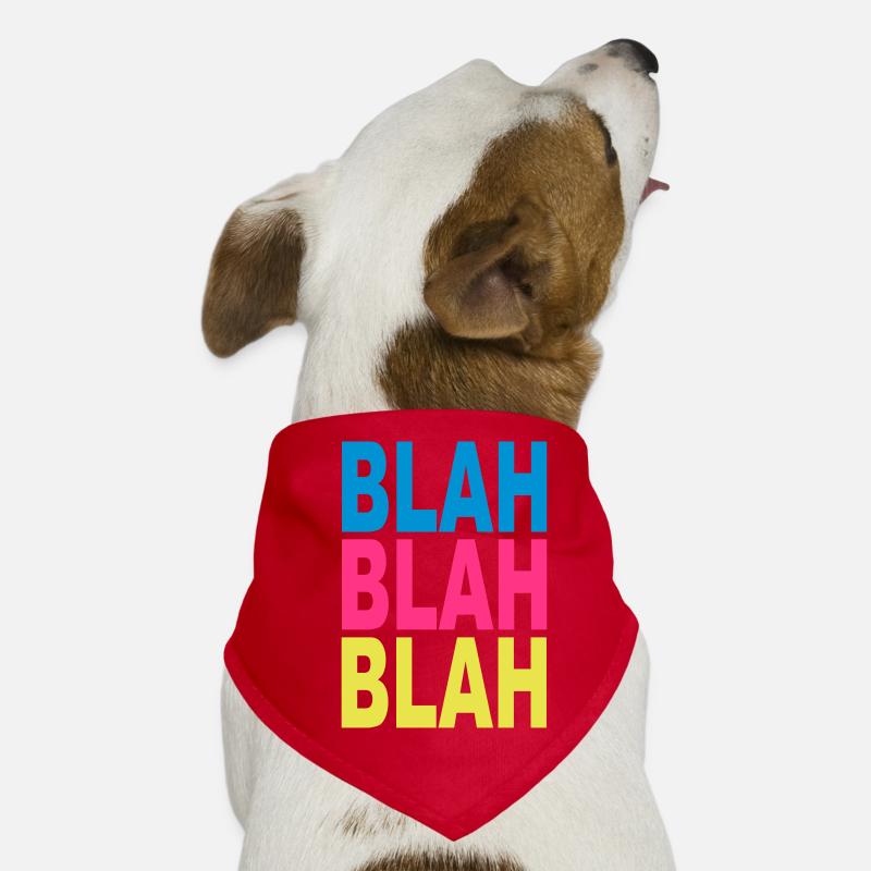 bla bla bla Bandana pour chien
