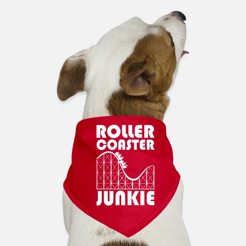 Roller Coaster Junkie Bandana pour chien