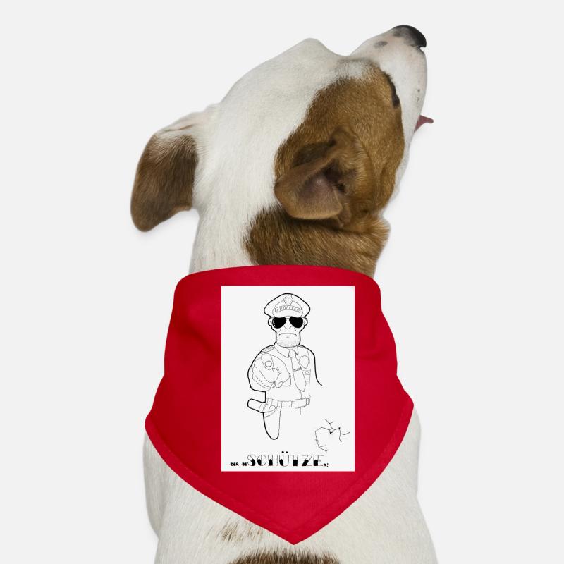 Schütze Hunde-Bandana