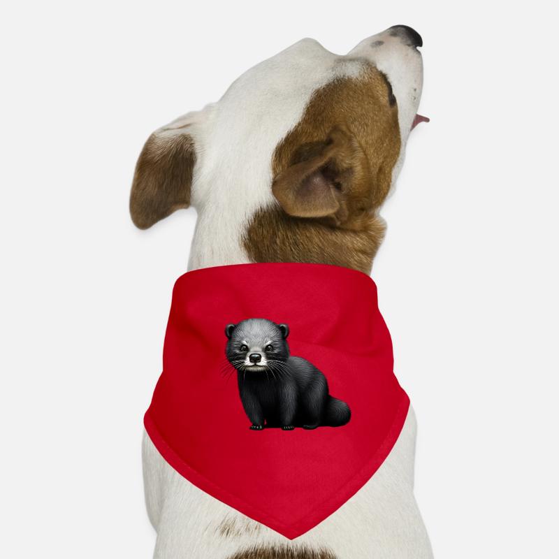 Faszinierender Binturong Hunde-Bandana