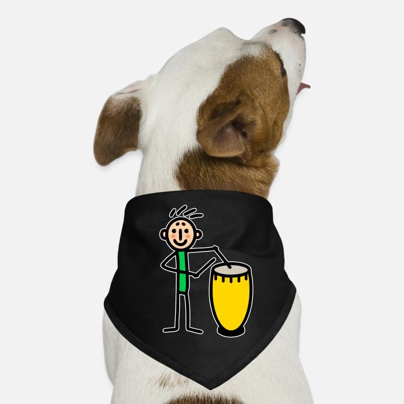 Drummer Drummer plays Congas Djembe Dog Bandana