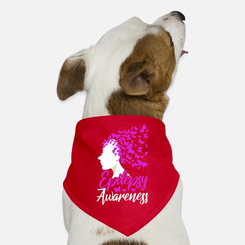 Epilepsy Awareness Dog Bandana