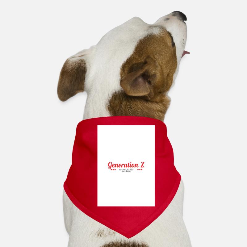 Generation Z Hunde-Bandana