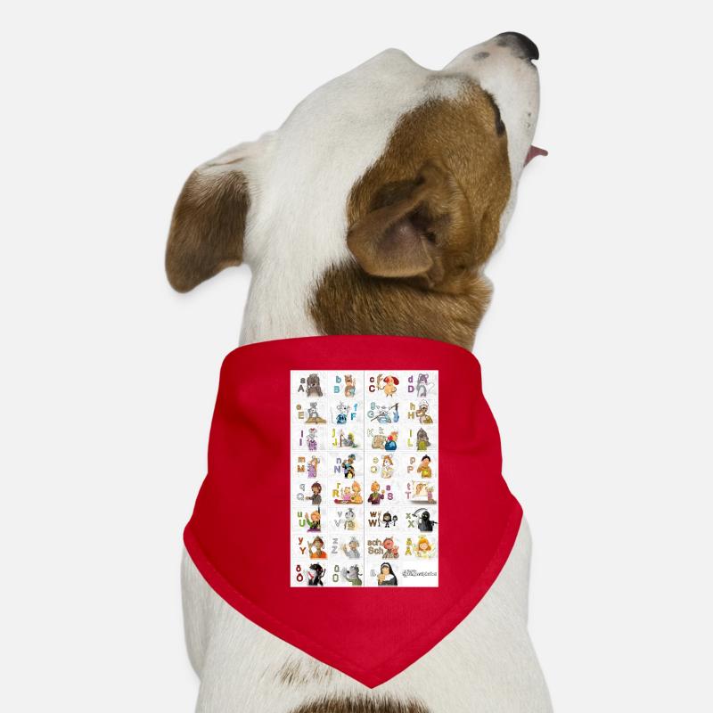 German Finger Alphabet 2 / Dog Bandana