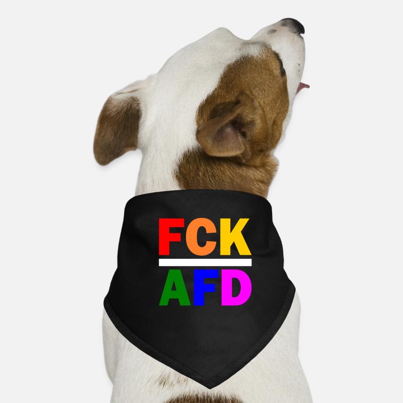 Fck afd Hunde-Bandana