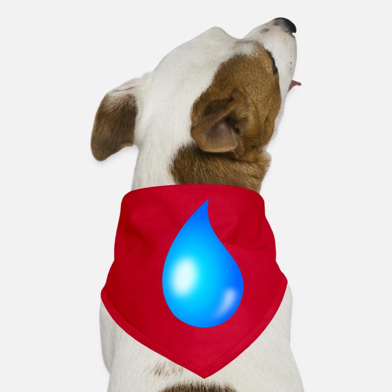 gouttes Bandana pour chien