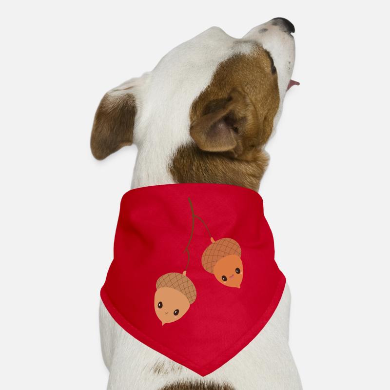 Acorns Dog Bandana