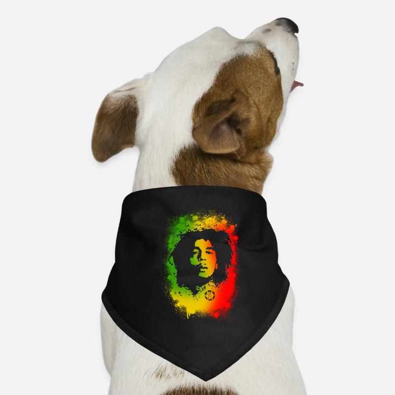 Ondoyance - Rasta stencil Dog Bandana