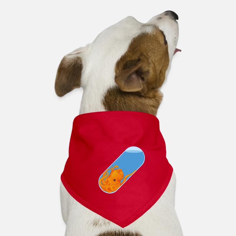 Octopus Pill Dog Bandana