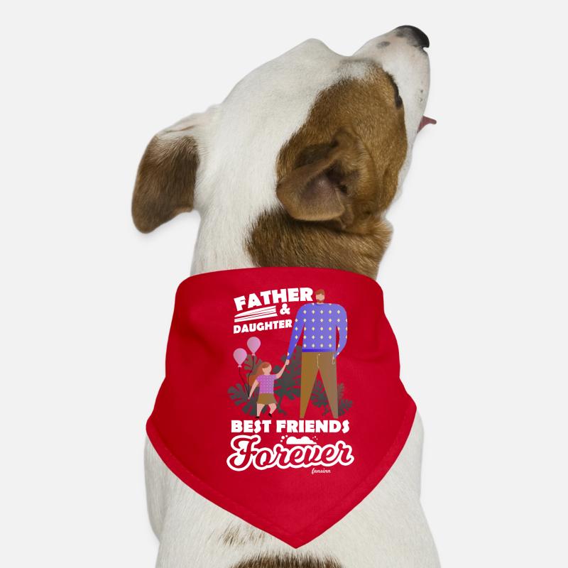 Father and daughter Dog Bandana