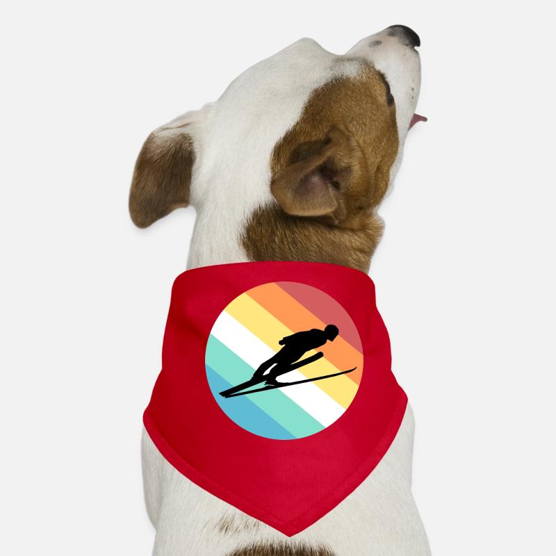 Ski jumping Dog Bandana