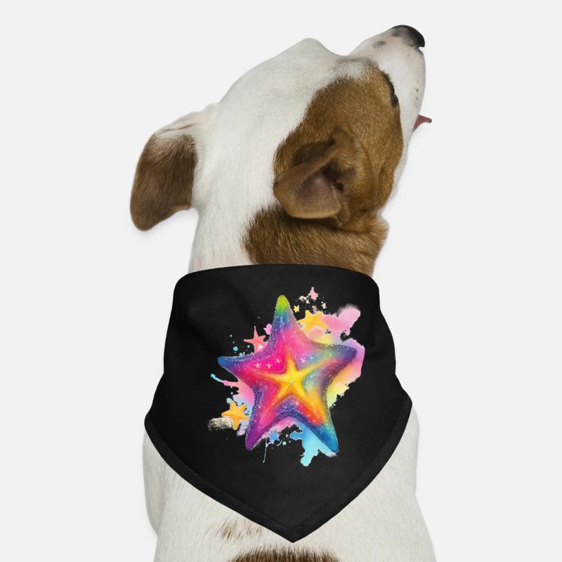 Étoile de mer Bandana pour chien