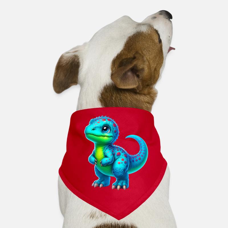 Dinosaurier Hunde-Bandana