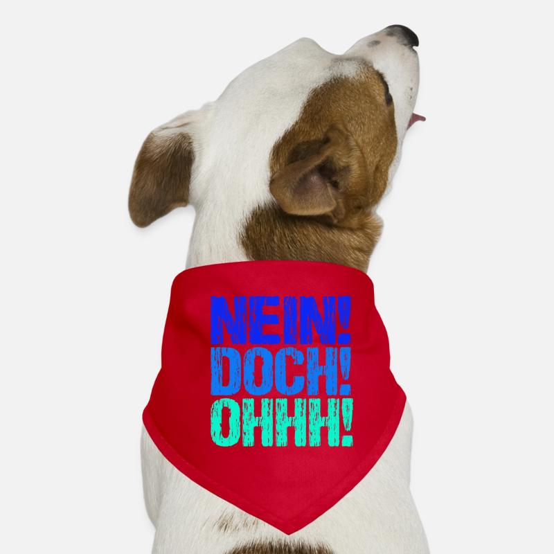 Non, ohhh Bandana pour chien