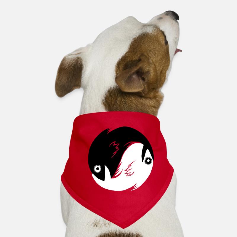 Poisson Ying-Yang Bandana pour chien
