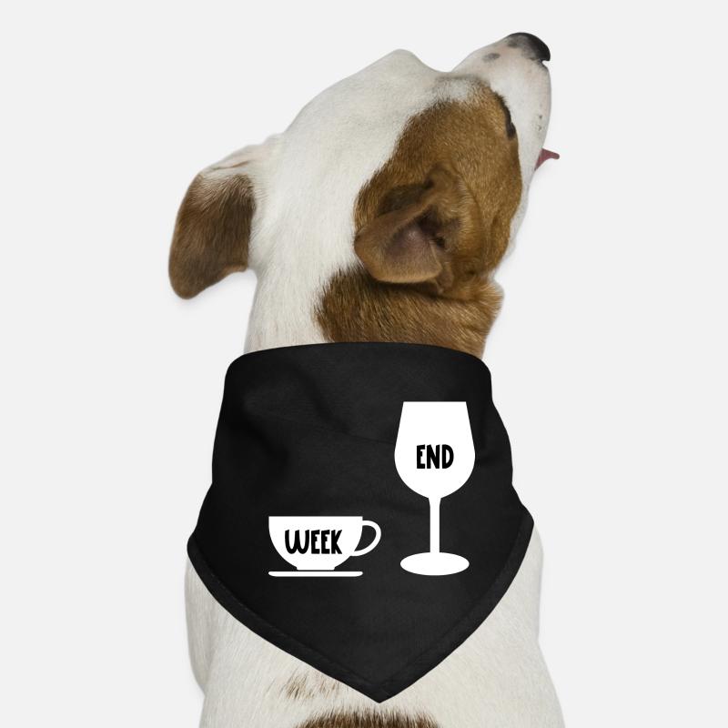 Wochenende Hunde-Bandana