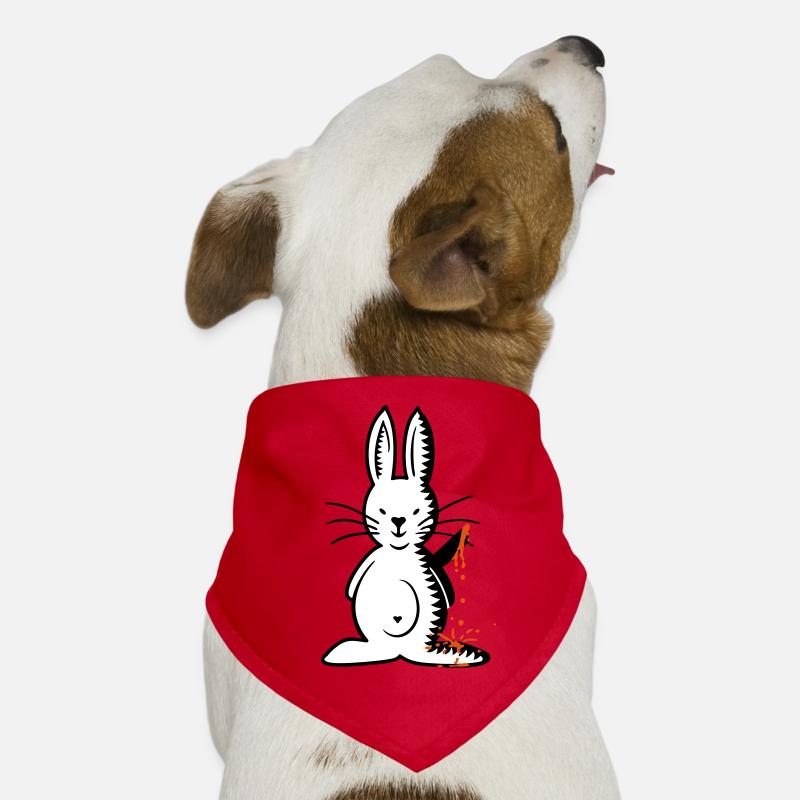 Killer Bunny / Ripper bunny (3c) Dog Bandana