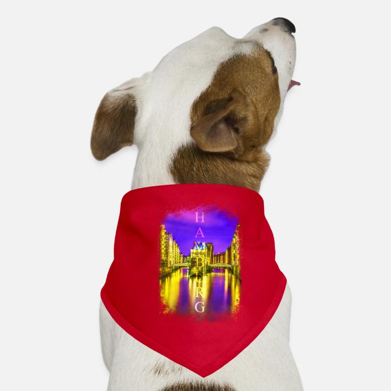 Hamburg St Pauli Reeperbahn Rotlichtviertel Hunde-Bandana
