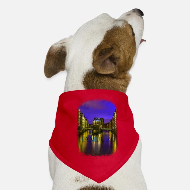 Port de Hambourg Bandana pour chien