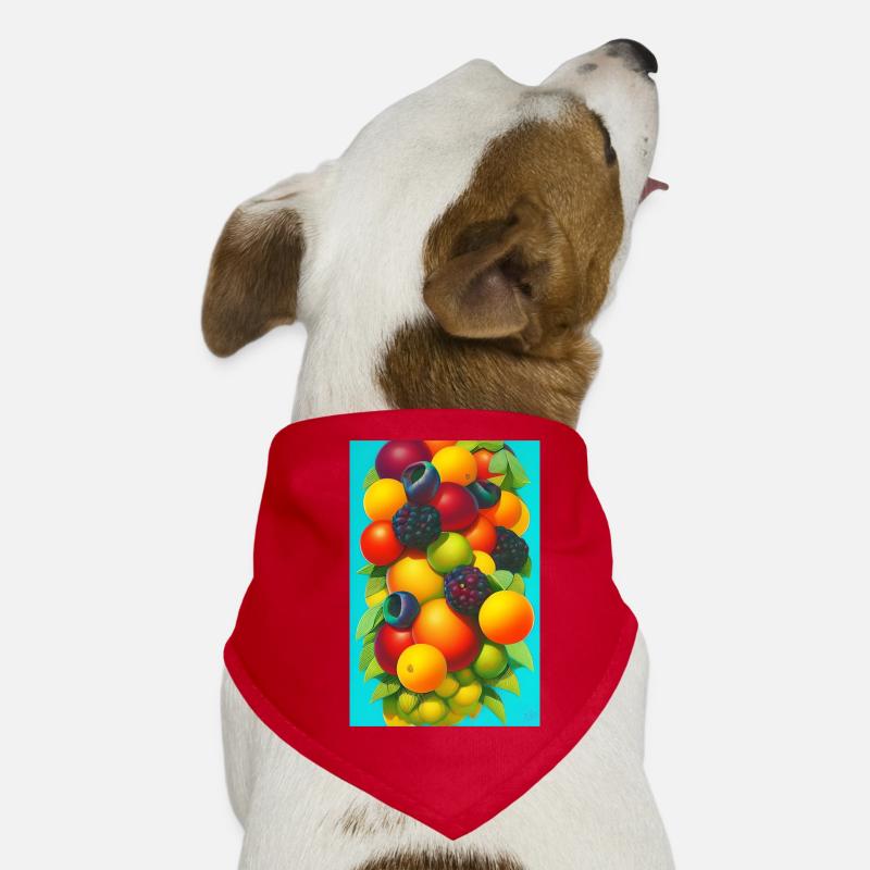 Fruit Dog Bandana