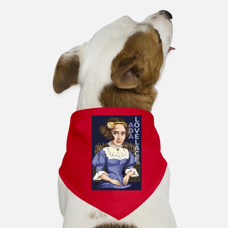 Ada Lovelace Bandana pour chien