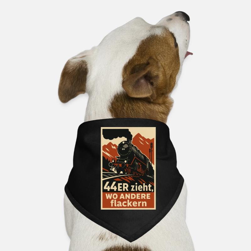 Railway 44 pulls where others flicker freight train Dog Bandana