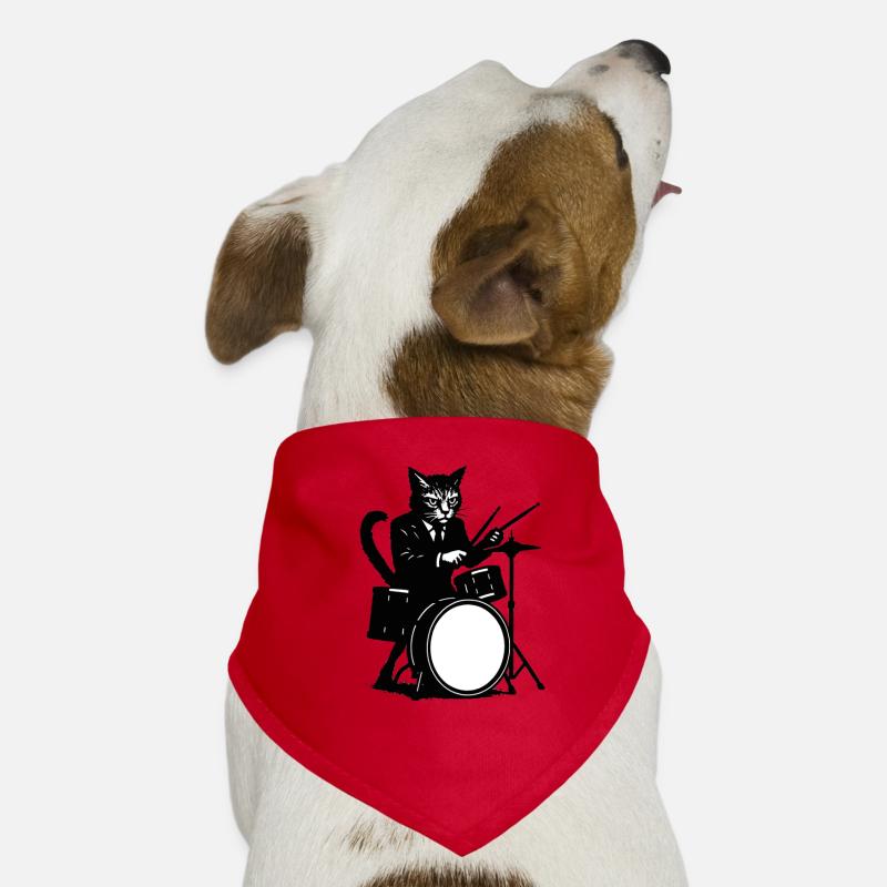 Batteur de chat en smoking Bandana pour chien