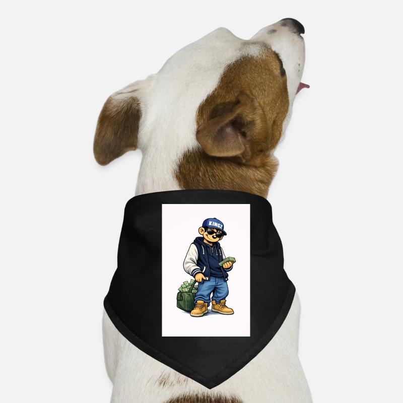 Kingz Monkey Hustler Hunde-Bandana