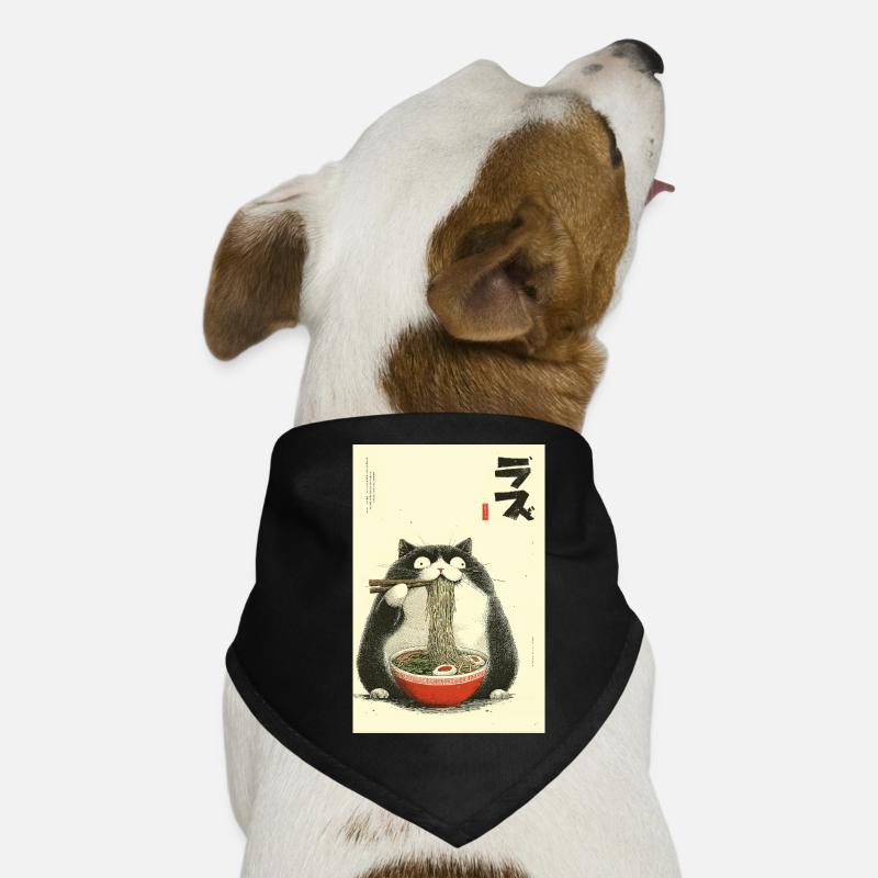 Neko Ramen Cat Dog Bandana