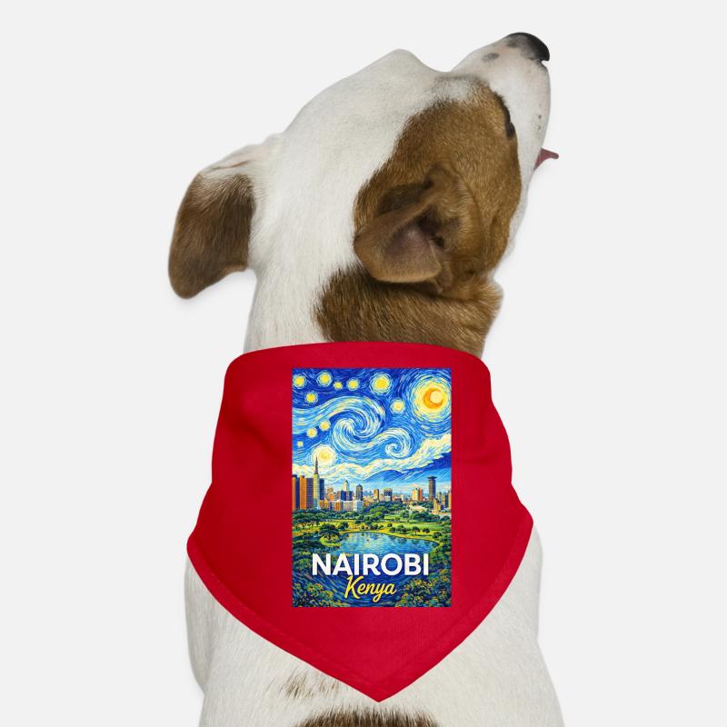Nairobi Kenya Starry Night Hunde-Bandana