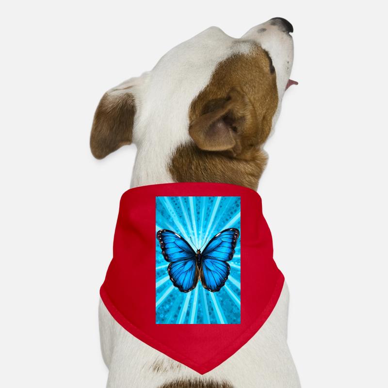 Schmetterling Hunde-Bandana