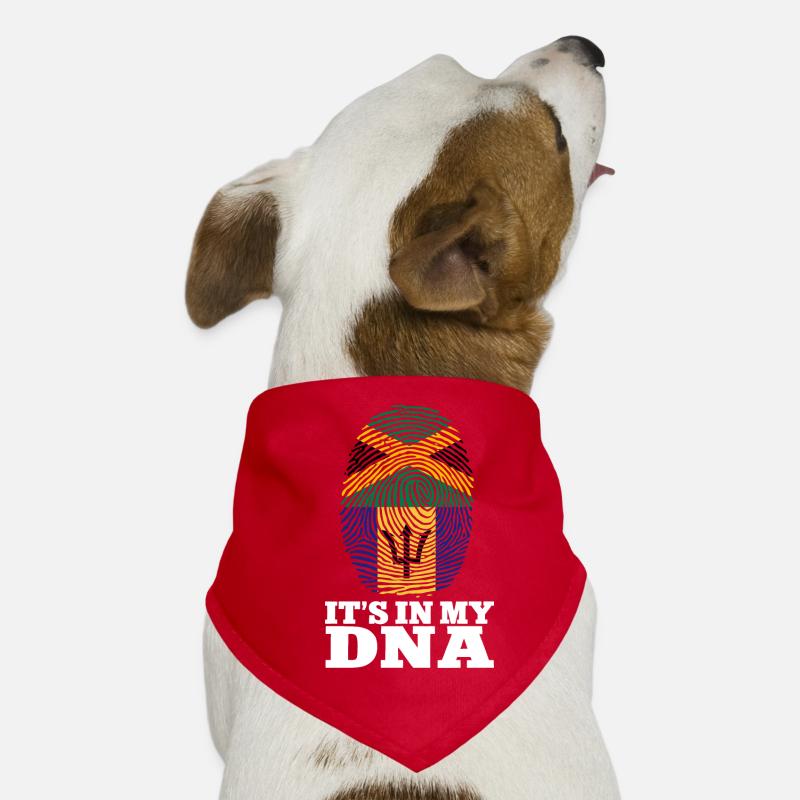 Drapeau de la Barbade Bayan barbadien Bandana pour chien