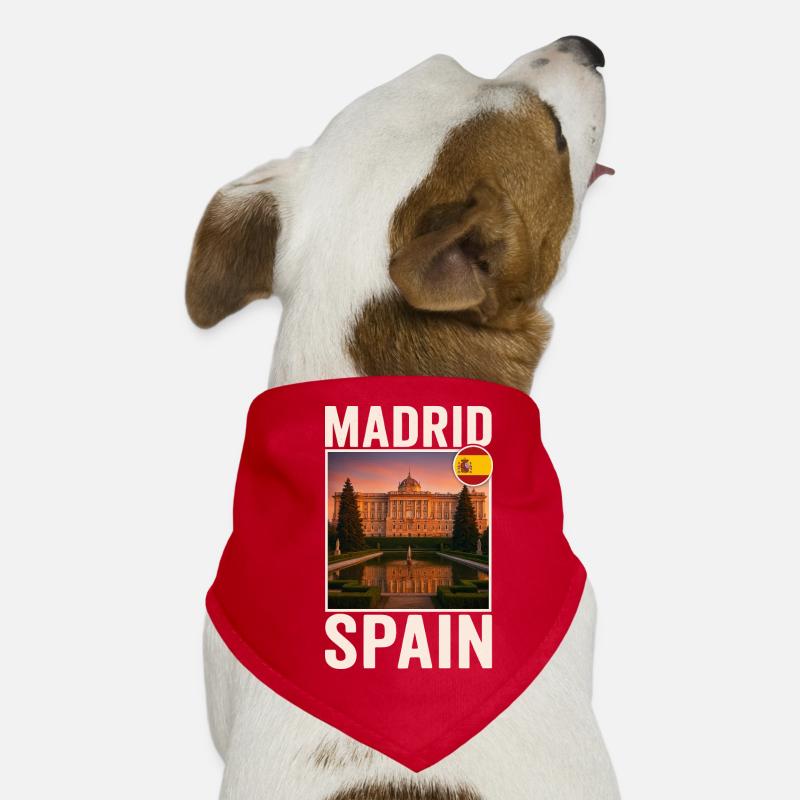 Madrid Hunde-Bandana