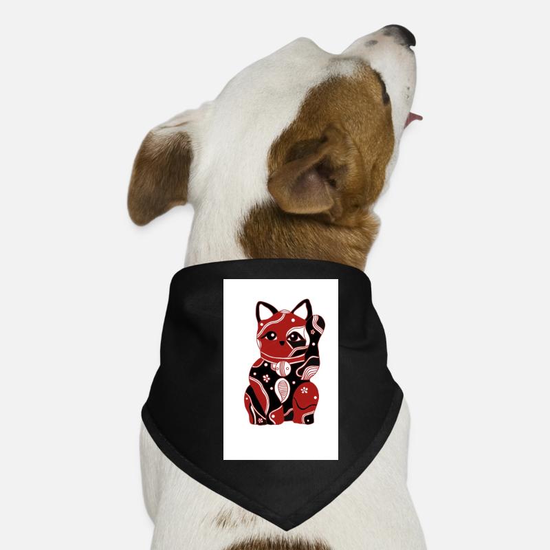 Chinese cat Dog Bandana