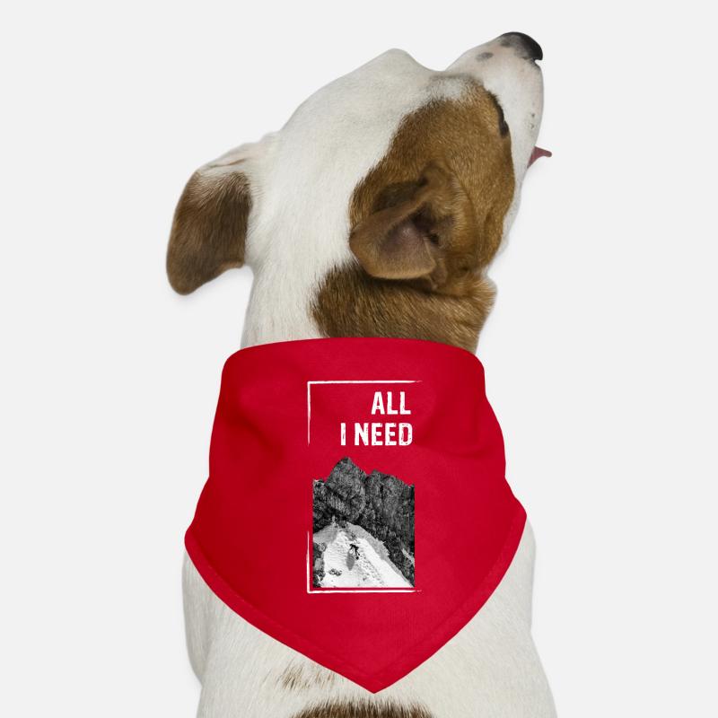 MOUNTAINS | ALL I NEED Hunde-Bandana