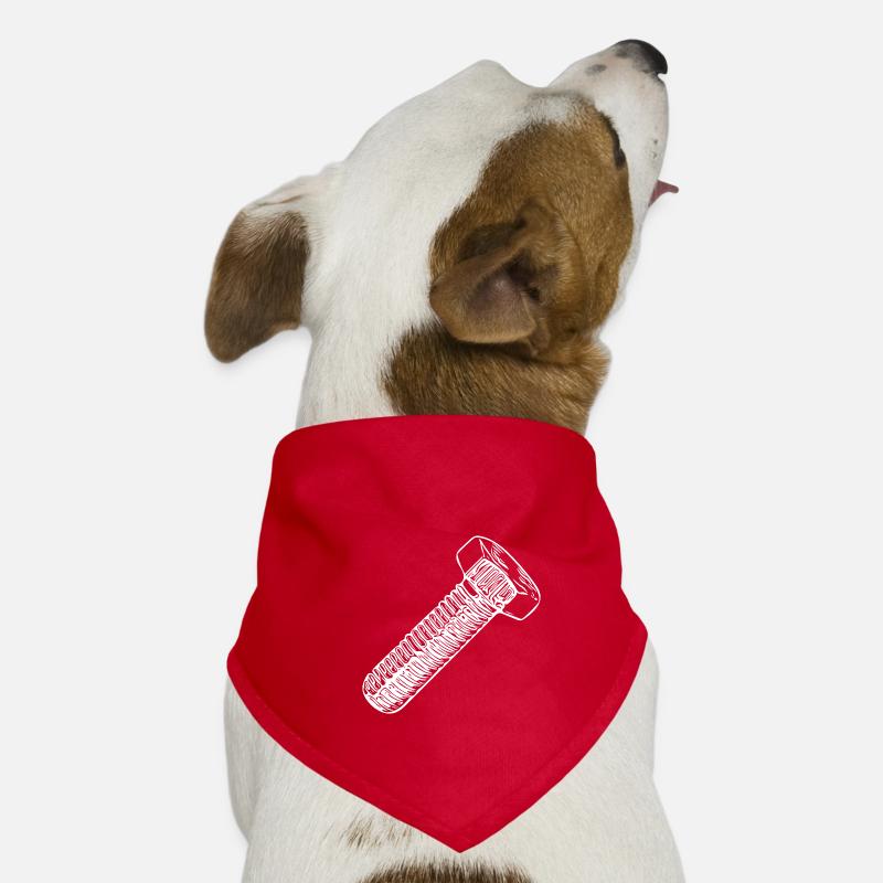 Workshop screwdriver screw spare part Dog Bandana