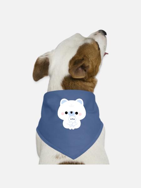 Bärenliebe - Hunde-Bandana - Rot - Vorne
