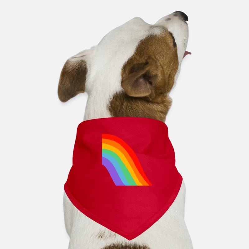 RAINBOW PRIDE LGBTQ+ Hunde-Bandana