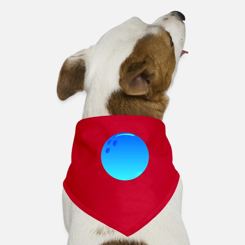 Sport Bowlingkugel Hunde-Bandana