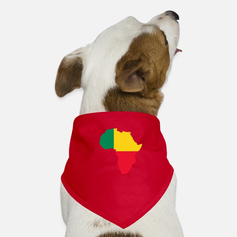 Drapeau du Bénin Bandana pour chien
