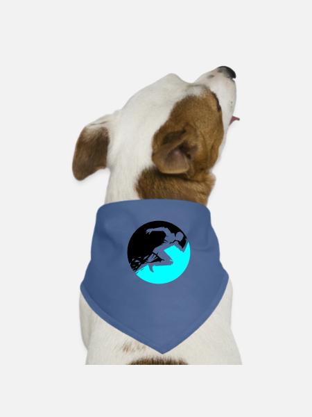 Runner - Dog Bandana - red - Front