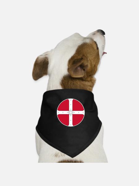 Viking - Bandana pour chien - noir - Devant