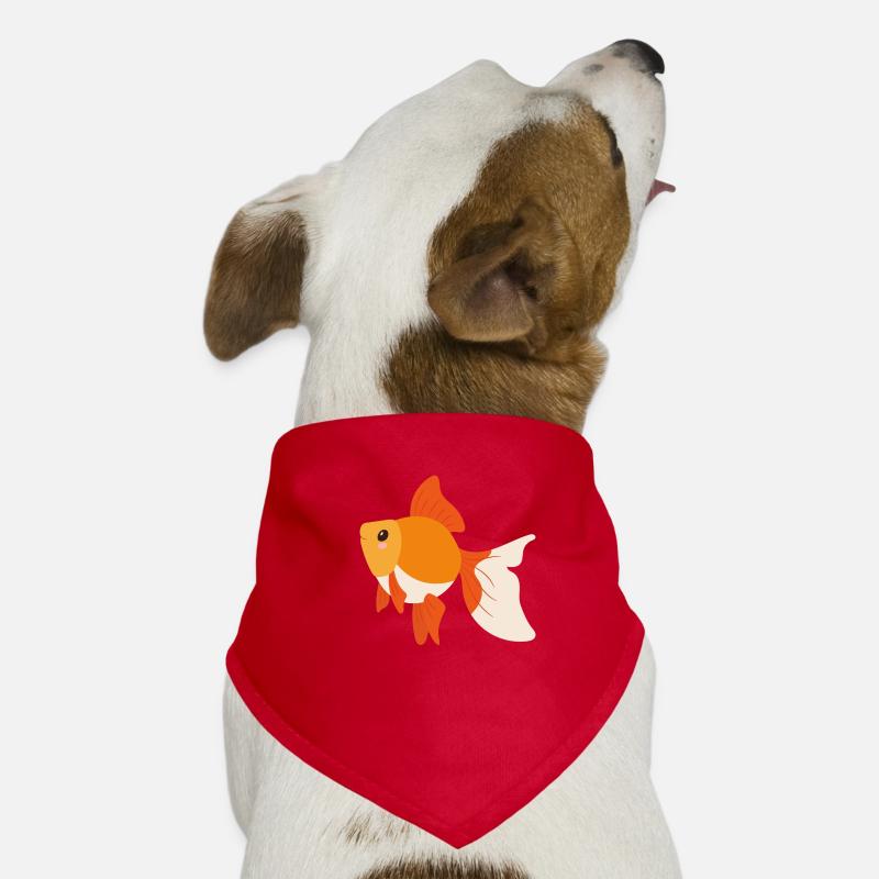 Goldfisch Hunde-Bandana