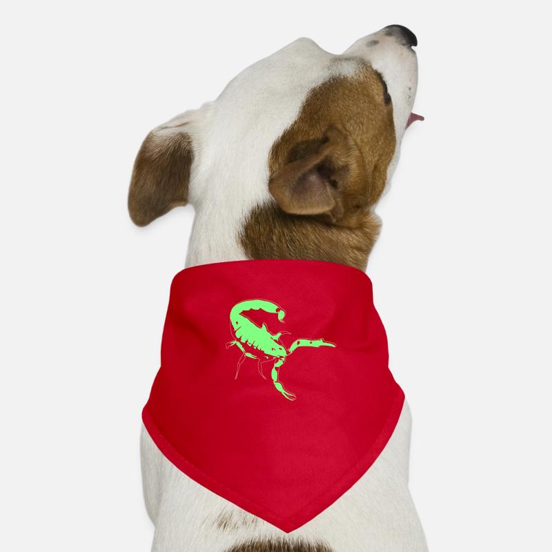 Skorpion Skorpion giftig Vector Spinnentier Tier Hunde-Bandana
