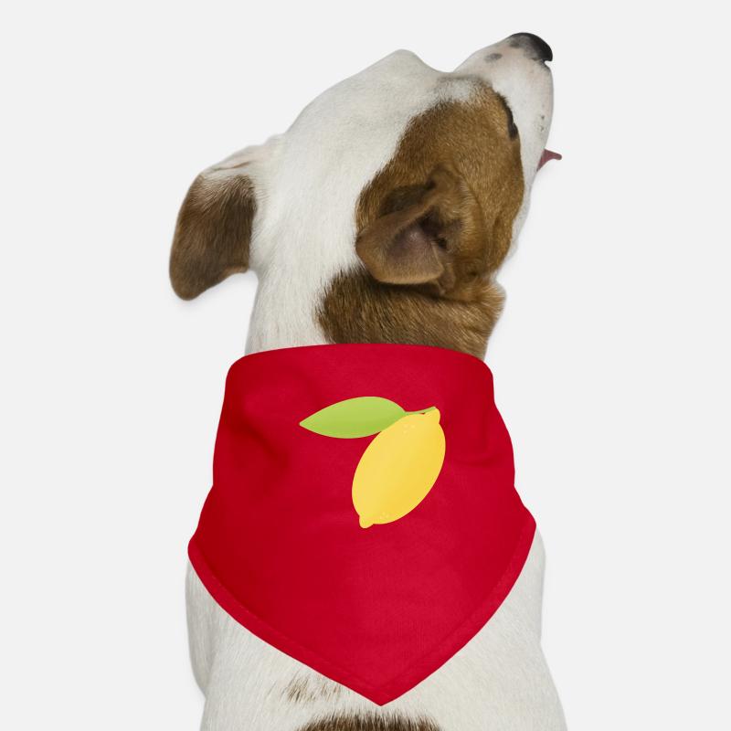 Citron Bandana pour chien