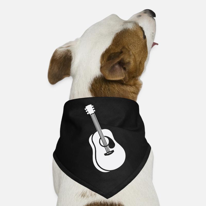 gitarre Hunde-Bandana