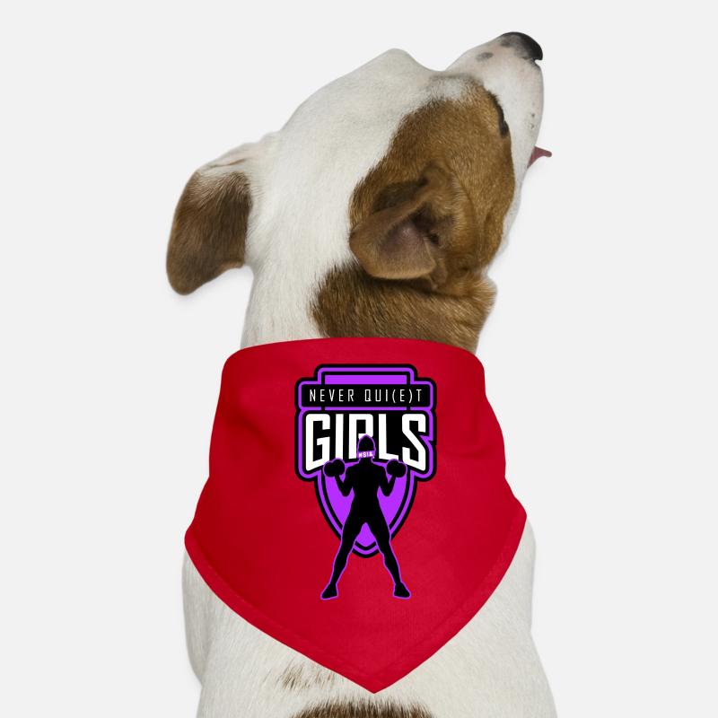 filles_jamais_tranquilles_unies Bandana pour chien