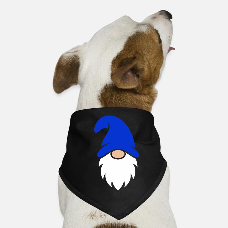Blaubärtiger Zwerg Charm Hunde-Bandana