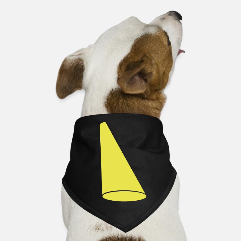 Design Spotlight Light Cone Stage Dog Bandana