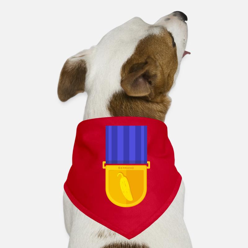 Médaille Serrano Bandana pour chien